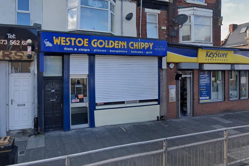 Westoe Golden Chippy in Westoe Road has a 4.0 rating from 72 reviews. Picture: Google Images