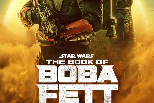 Mark Hamill reprises his role as Luke Skywalker in episode six of The Book of Boba Fett, starring alongside Corey Button who plays baddie Cad Bane. ©Disney