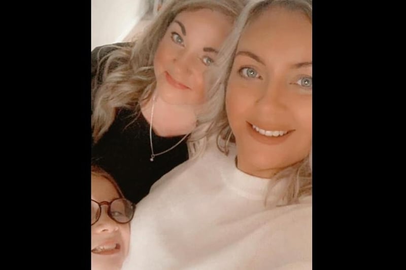 "My amazing mum Claire Marie Wright. She is my mum, my best friend and the best nannie in the world. No gifts would ever be able to show how much we all love her and appreciate everything she does! Thank you mum, we love you," says daughter Kirsty.