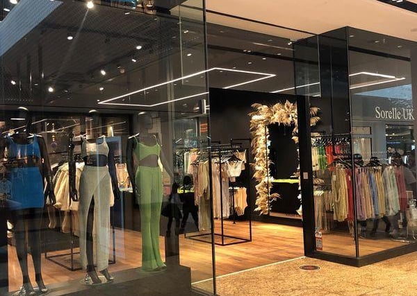 Sheffield-based fashion company Sorelle UK opened its first store at Meadowhall Shopping Centre on November 19 and sells an extensive range of clothing, including loungewear, swimwear, dresses, bags, and shoes, as well as lingerie.