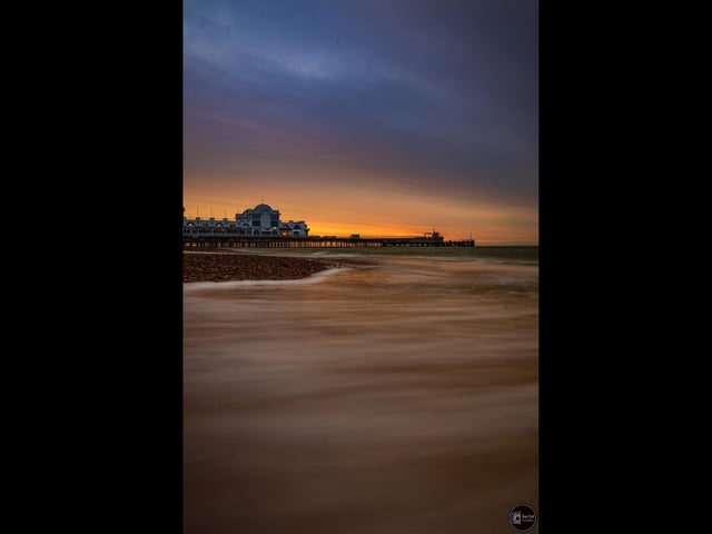 South Parade Pier Sunrise Long Exposure