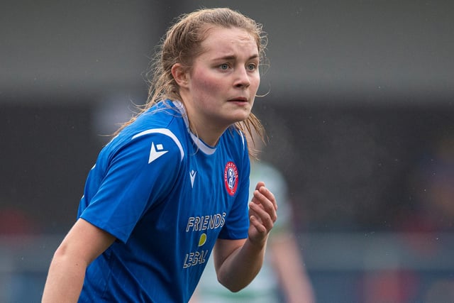 Spartans teenage defender Robyn McCafferty is one of the league's biggest prospects. Often unfazed, the 19-year-old has put in numerous mature and solid defensive displays for the Edinburgh club.