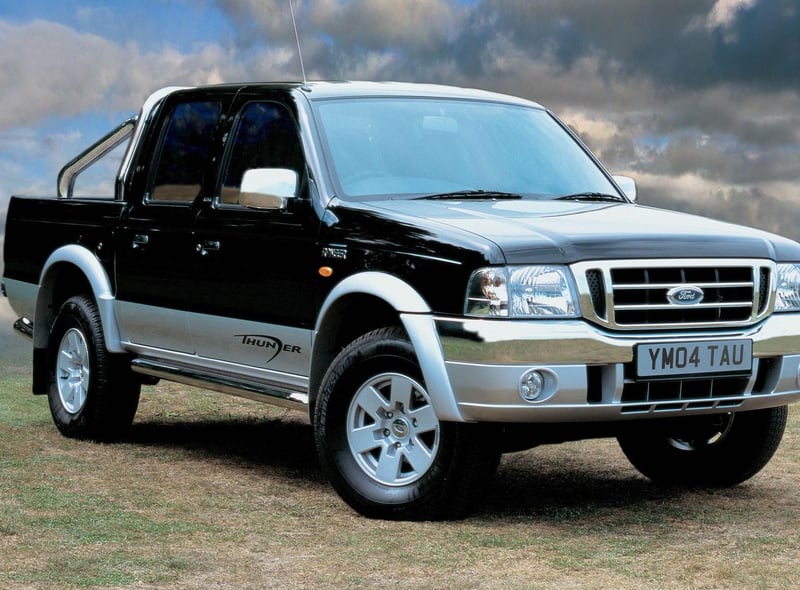 The first generation Ford Ranger Thunder edition