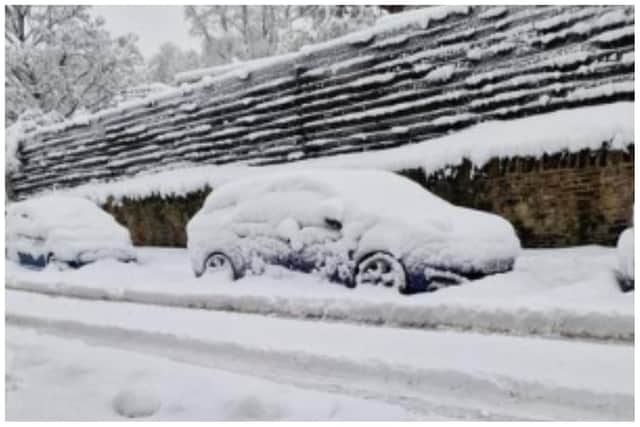 Sheffield is under a blanket of snow this morning
