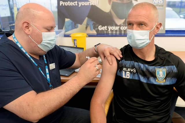 The Owls’ players and coaching staff received COVID-19 vaccinations on Friday as part of a national drive for all adults to have their first jab by 31 July.
