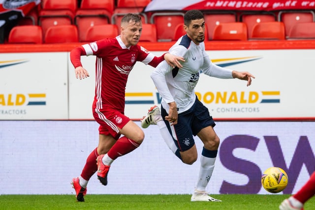 The diminutive striker got handed a start against Rangers by Derek McInnes in the absence of Curtis Main and Sam Cosgrove. However, Aberdeen ended up treating Anderson as if he was a towering brute like his team-mates. He was swallowed up by the Rangers centre-backs as he barely got a sniff.