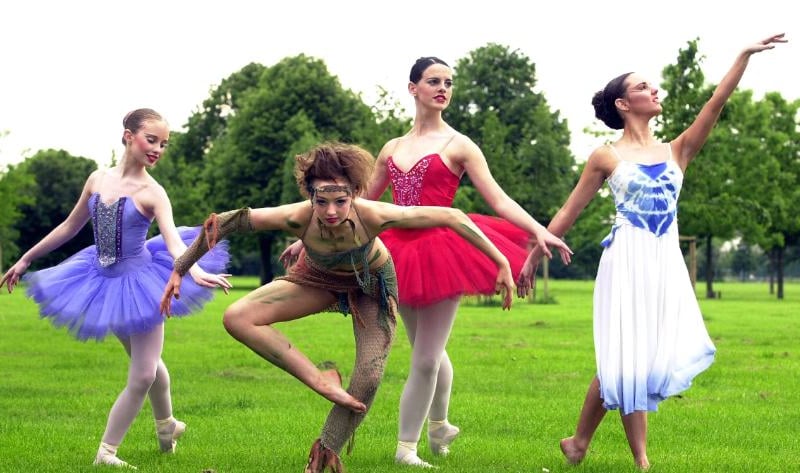 Riley School of Dance and Performing Arts students in 2003.