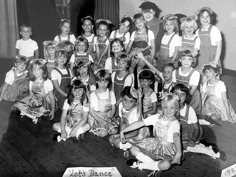 Elaine Perry's Sylvaine School of Dance in Meersbrook, Sheffield, in 1982