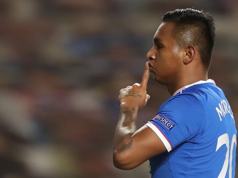 Complete performance from the Colombian again. Fully concentrated, great composed finish for the opener and unselfish link-up contributed to this growing attribute of forward play outwith scoring goals exemplified by outstanding work for Rangers' third and calm opener.