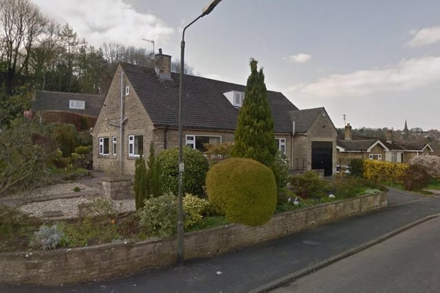 Holmlea, a three-bed detached bungalow on Wyedale Drive in Bakewell, sold for £400,000 in September.