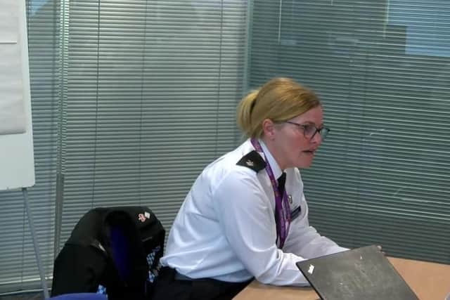 Chief Supt Shelley Hemsley of South Yorkshire Police gave an update on the incident during a meeting of the PCC's public advisory board on April 11.