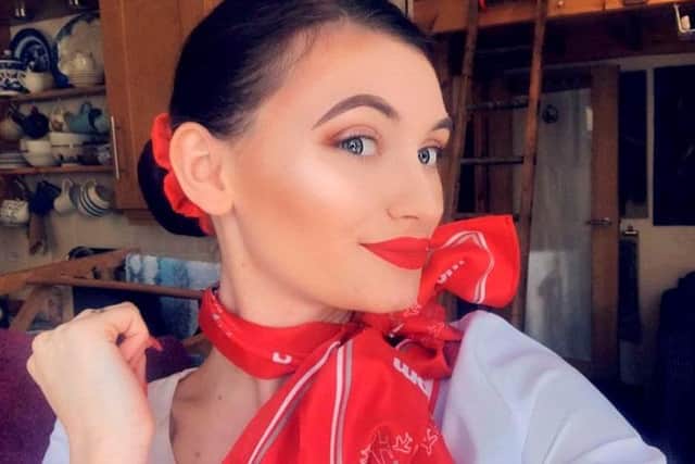 Alexia Grace had been working as a barista and cabin crew member, but quit both jobs to make racy content online with OnlyFans. She says she 'doesn't miss the rude customers'.