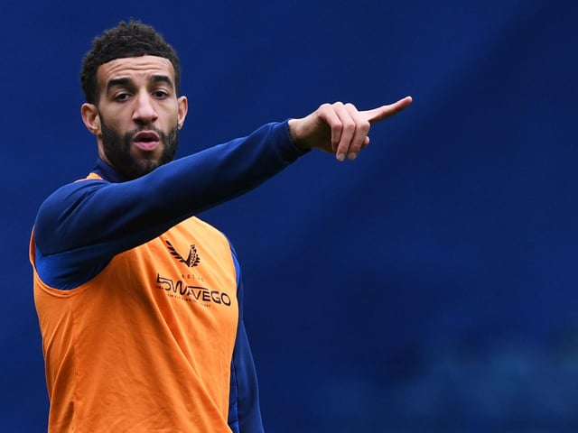 Went about his business with minimum fuss as he tends to do. Brophy started lively but Goldson had him under control.