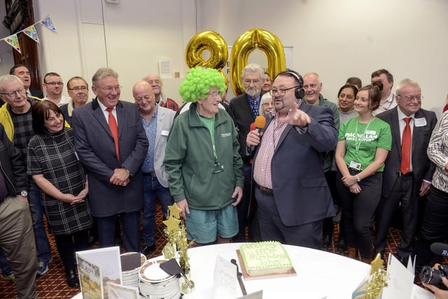 A surprise 80th birthday celebration was at the town hall in Sheffield in 2019 (Scott Merrylees)