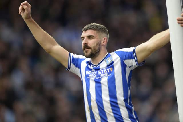 Owls match winner Callum Paterson Pic Steve Ellis
