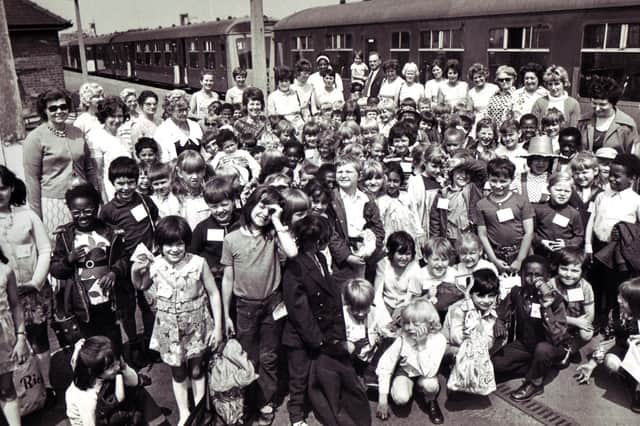 All Saints School, Sutherland Road trip to Cleethorpes 1974.Submitted by Mr B Wildgoose,