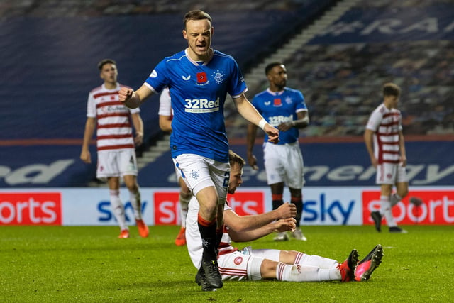 Rangers fell just one goal short of equalling Celtic's record as Sunday's result goes down as the second largest win in the top flight since 1998. Doubles for Roofe, Aribo and Tavernier complemented strikes by Barker and Arfield