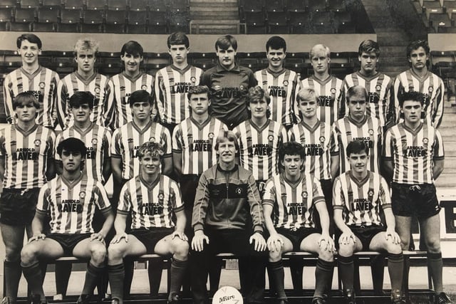As well as the rest, can you name the striker in this 1985 picture who would make a big name for himself as a play-off final hero in the 90s?