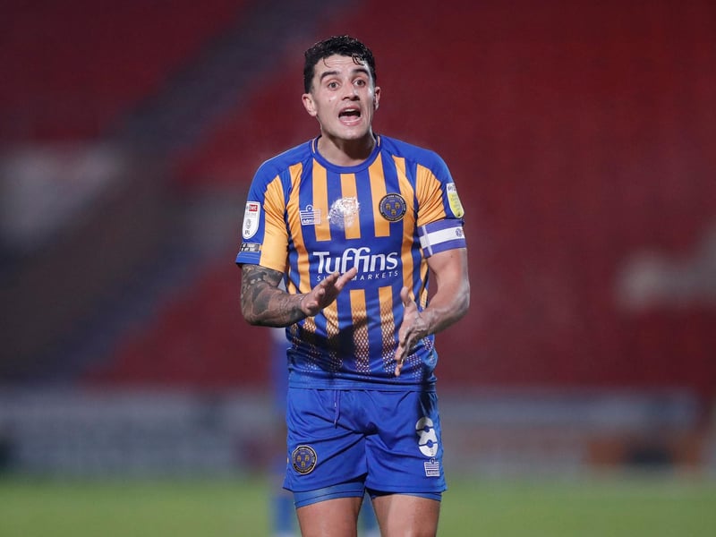 Record signing: Oliver Norburn. Estimated transfer fee: £170k+ (from Tranmere in 2018). Current club: He still with the Shrews, and made 38 appearances for the club last season.