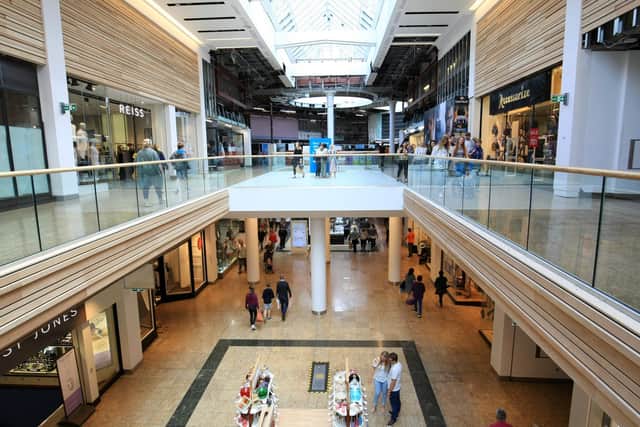 Inside Meadowhall there are more than 200 shops, both independents and high street favourites.