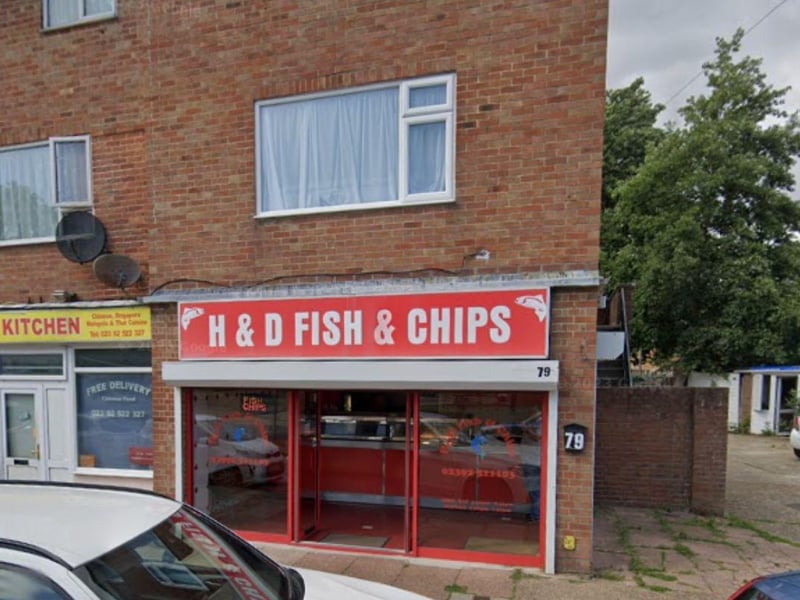 Rated 2: H And D Fish And Chips at 79 St Nicholas Avenue, Gosport; rated on September 9.
The cleanliness and condition of facilities and building and management of food safety was generally satisfactory.
Its hygienic food handling was rated improvement necessary.