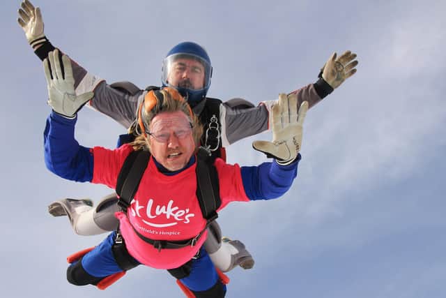 The St Luke’s Hospice skydive is back for 2022