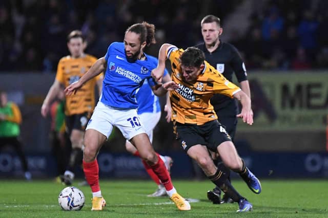 Marcus Harness was lucky not to be sent off in the first half