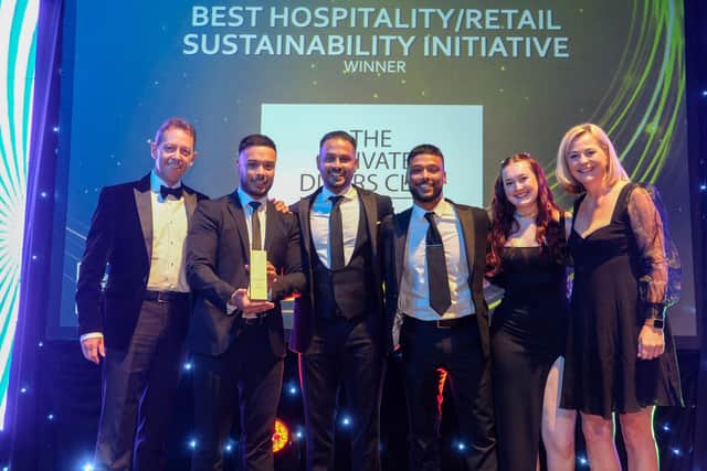 Lavang / Private Diners Club won the Best Hospitality or Retail Sustainability Initiative award in the South Yorkshire Sustainability Awards