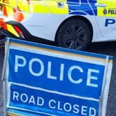 A woman aged 70 is in hospital after she was seriously injured in a collision with a car while walking near a major Sheffield road.