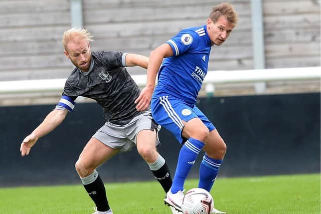 Sheffield Wednesday's new captain Barry Bannan in action against Leicester City. SWFC/Steve Ellis