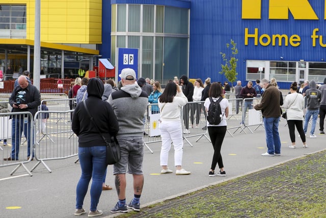The IKEA Restaurant is closed due to the lockdown, but the store’s Swedish Food Market and Bistro are open - for takeaway only.