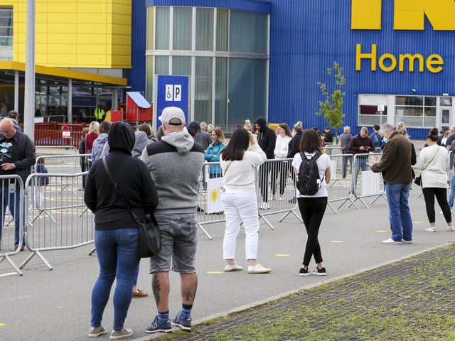 The IKEA Restaurant is closed due to the lockdown, but the store’s Swedish Food Market and Bistro are open - for takeaway only.