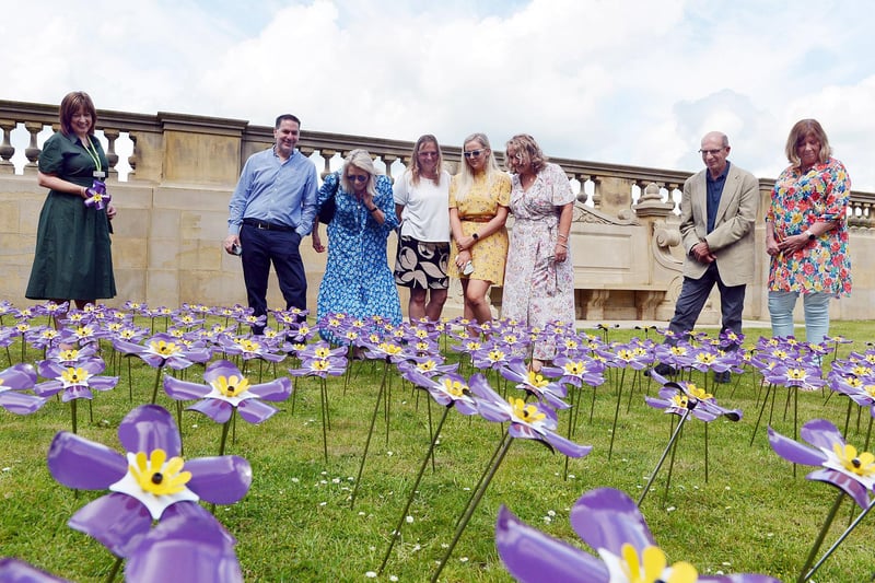 There is a suggested donation of £25 to lay a flower in the grounds of the stately home.