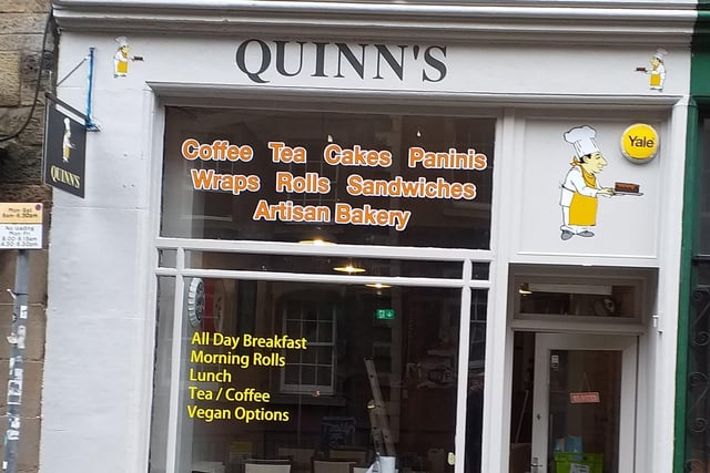 This little cafe in West Port has been described as 'amazing'  (photo Quinn's social media)