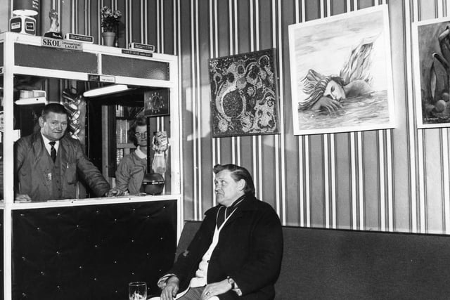 The lounge of the Alberta Social Club in March 1969. Does this bring back happy memories?