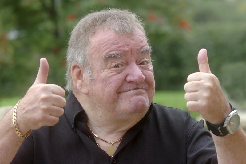 Born George Speight in Rotherham, Former miner Paul Shane became a massive comedy star in the 1980s as Ted Bovis, one of the main characters in the 50s holiday camp themed sitcom Hi de Hi. He died in 2013, aged 72.