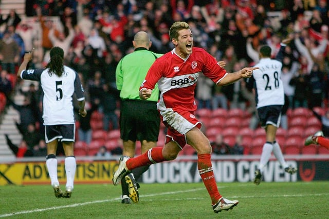 Middlesbrough player from 2001-2006.