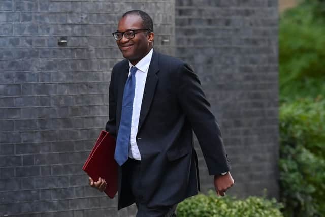 Britain's Business Secretary Kwasi Kwarteng (Photo by BEN STANSALL/AFP via Getty Images)