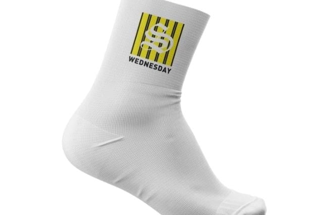 These socks pay homage to the Owls' iconic away strip of 1993, but other kits from the past are also available from theterracestore.com.  Billed as the ultimate accessory for football fans, they are a light and breathable sock with a vibrant print. Price £8.99.