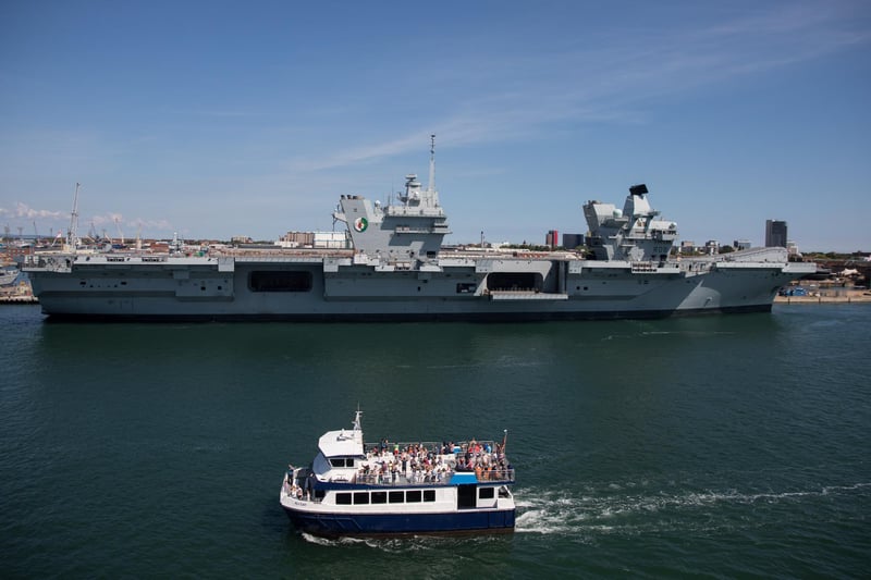 The Queen Elizabeth class ships are designed for deployments typically lasting nine months