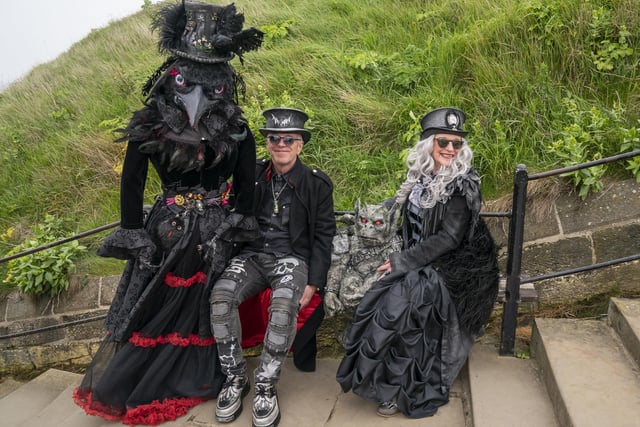 Whitby Goth Weekend was first held in 1994 when founder Jo Hampshire arranged for 40 goth-loving pen pals to meet at the Elsinore Pub.