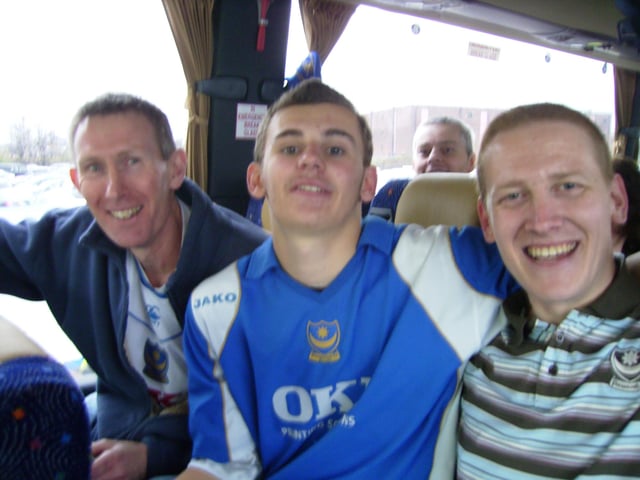 Manchester United 0-1 Pompey: FA Cup quarter-final 2008