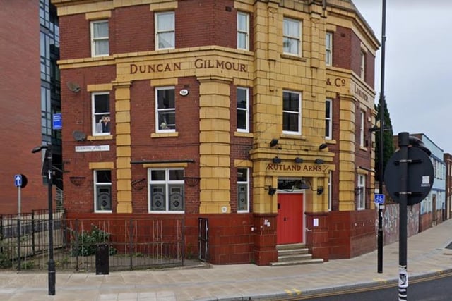 Rutland Arms, 86 Brown Street, Sheffield City Centre, Sheffield, S1 2BS. 4.5/5 (based on 1,353 Google Reviews). "The food here is absolutely incredible. So satisfying, just completely delicious. Excellent selection of ales and beers too."