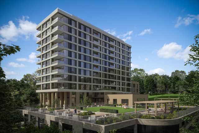 How the revised Hallam Towers development will look