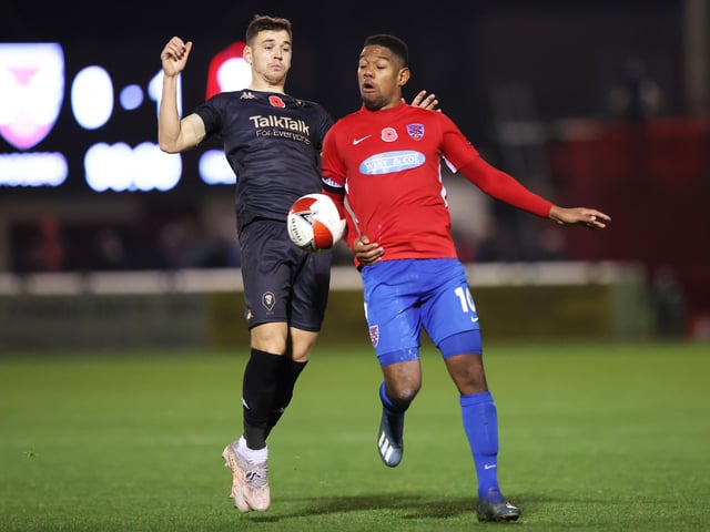 Donald Love would cost a cool £750,000 if he was to be bought from Salford City, according to transfermarkt.co.uk