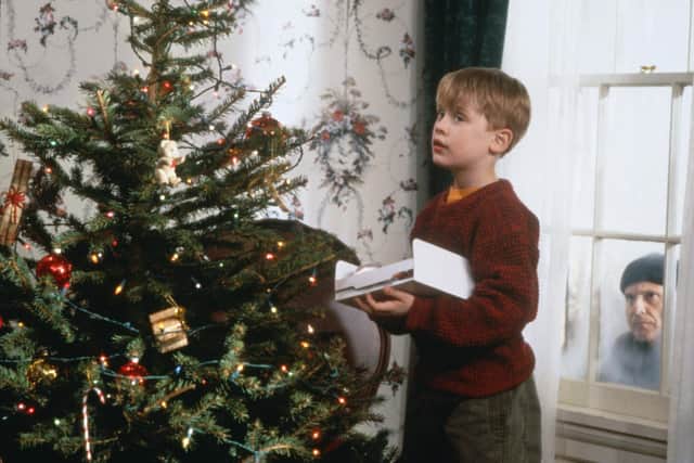 Mistakenly left home alone, Kevin McCallister must defend his home against a pair of burglars in Home Alone
