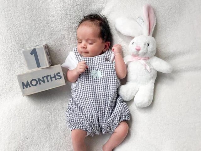 Isla Chishtie East was born on April 8.