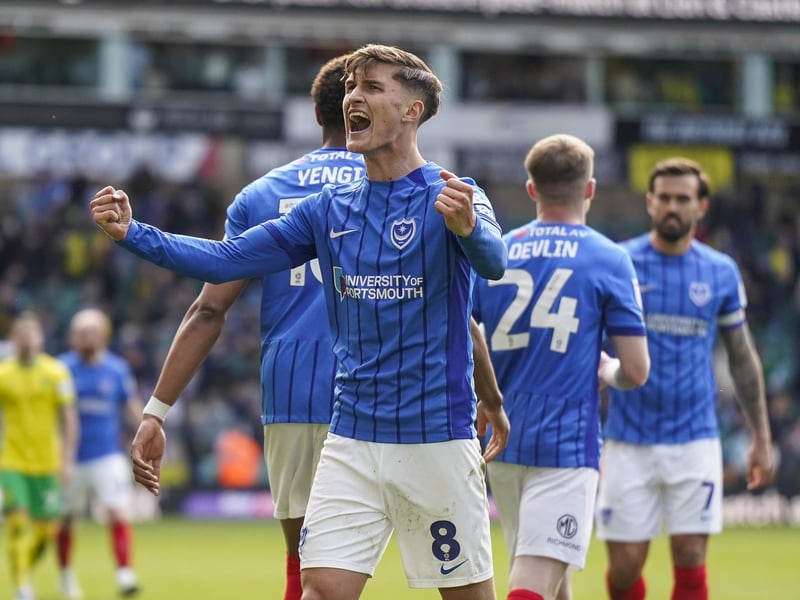 What a find. Potts swam as he stepped up to  Championship level from League One and showed he's a starter in Pompey's best team after debut at Burnley in September. There was a couple of games  when Potts went missing, but his influence and efficiency was there for all to see. Football IQ is through the roof with the dream being a loan return next season.