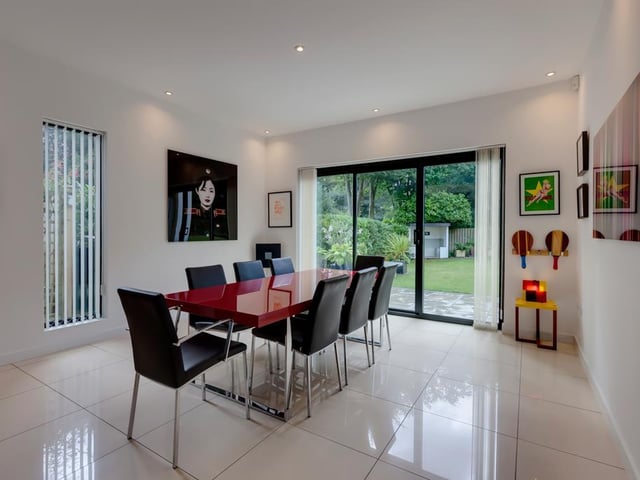 There's enough room for more formal dining, too.