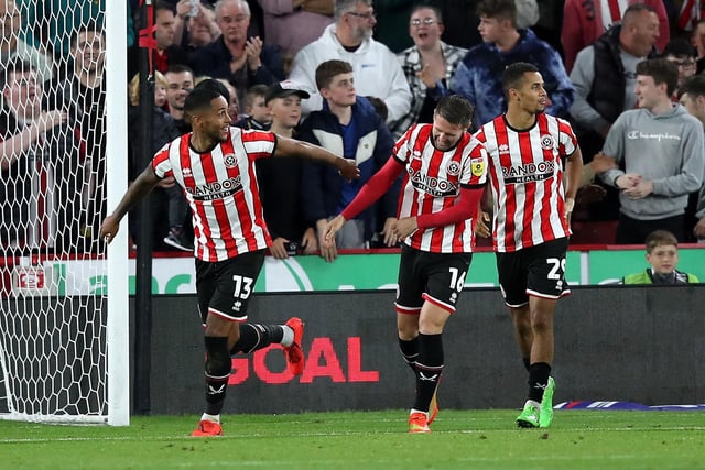Having been challenged on the eve of the game to stake a claim for a starting spot on the left of defence, Lowe certainly did that by ghosting into a brilliant attacking position to tap home the Blades' second. Had his best game since coming back from his loan spell, by some way
